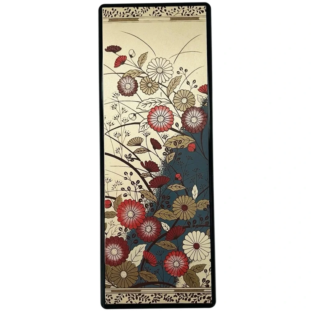 Vintage Japanese Lacquerware Red Lining Box